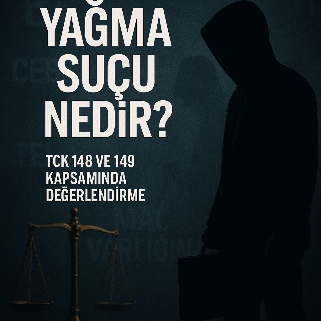 Yağma suçu hakkında bilgi veren görsel