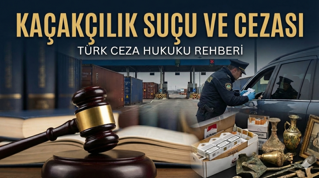 Bursa ceza avukatı tarafından hazırlanan kaçakçılık suçu ve cezası makalesi kapak görseli.